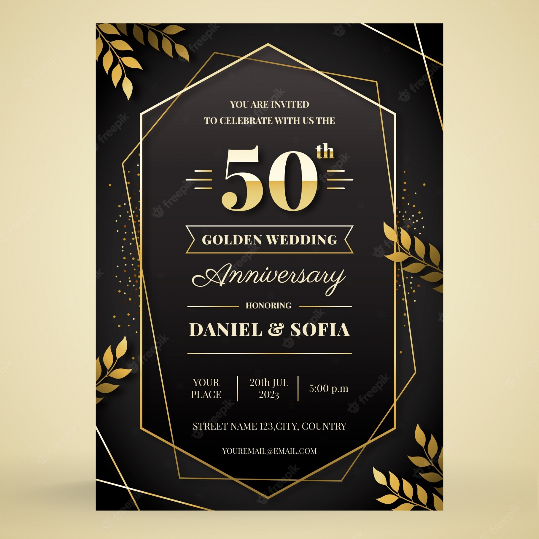 Free Printable 50 S Party Invitation Templates Free FREE Printable A Z