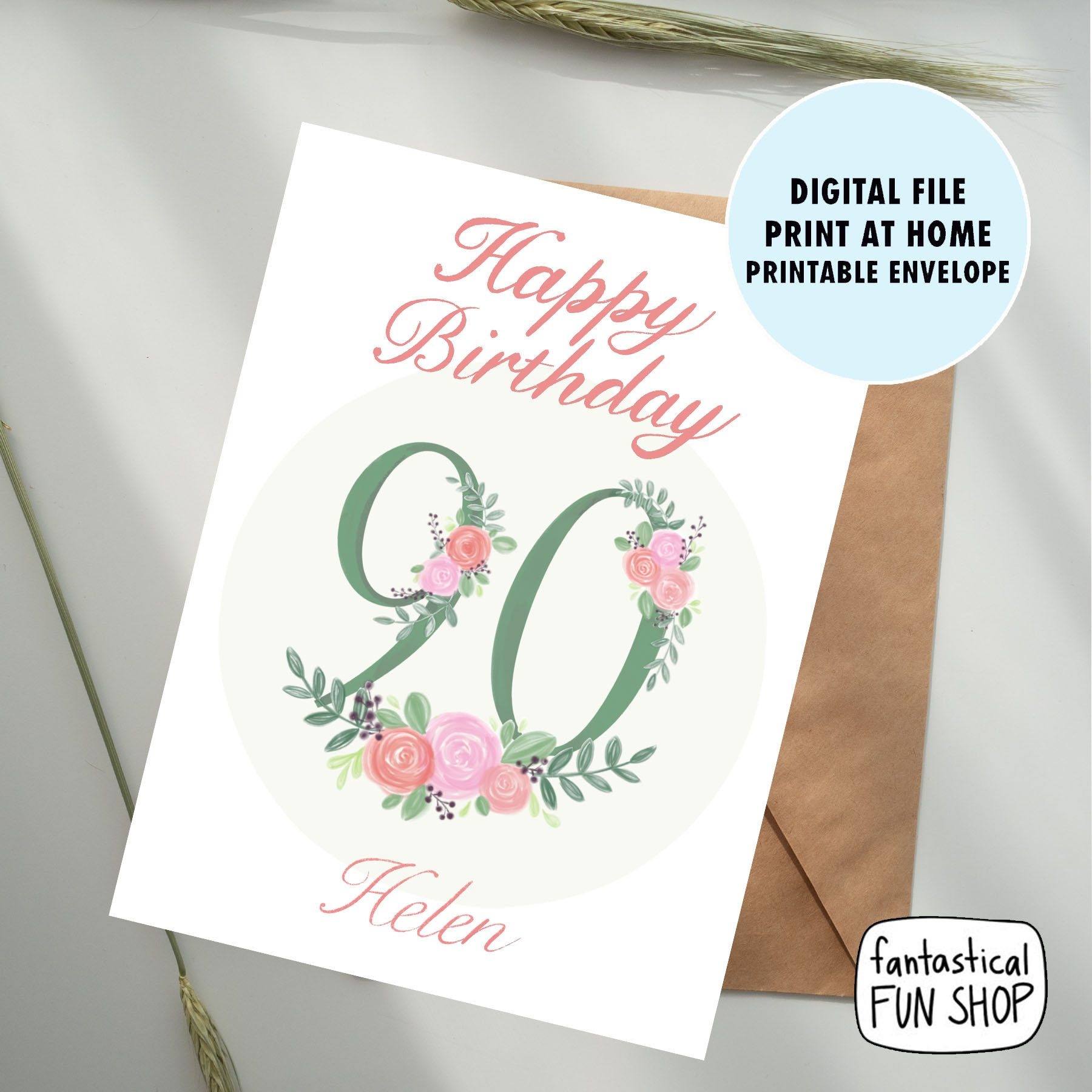 Free Printable 90th Birthday Cards