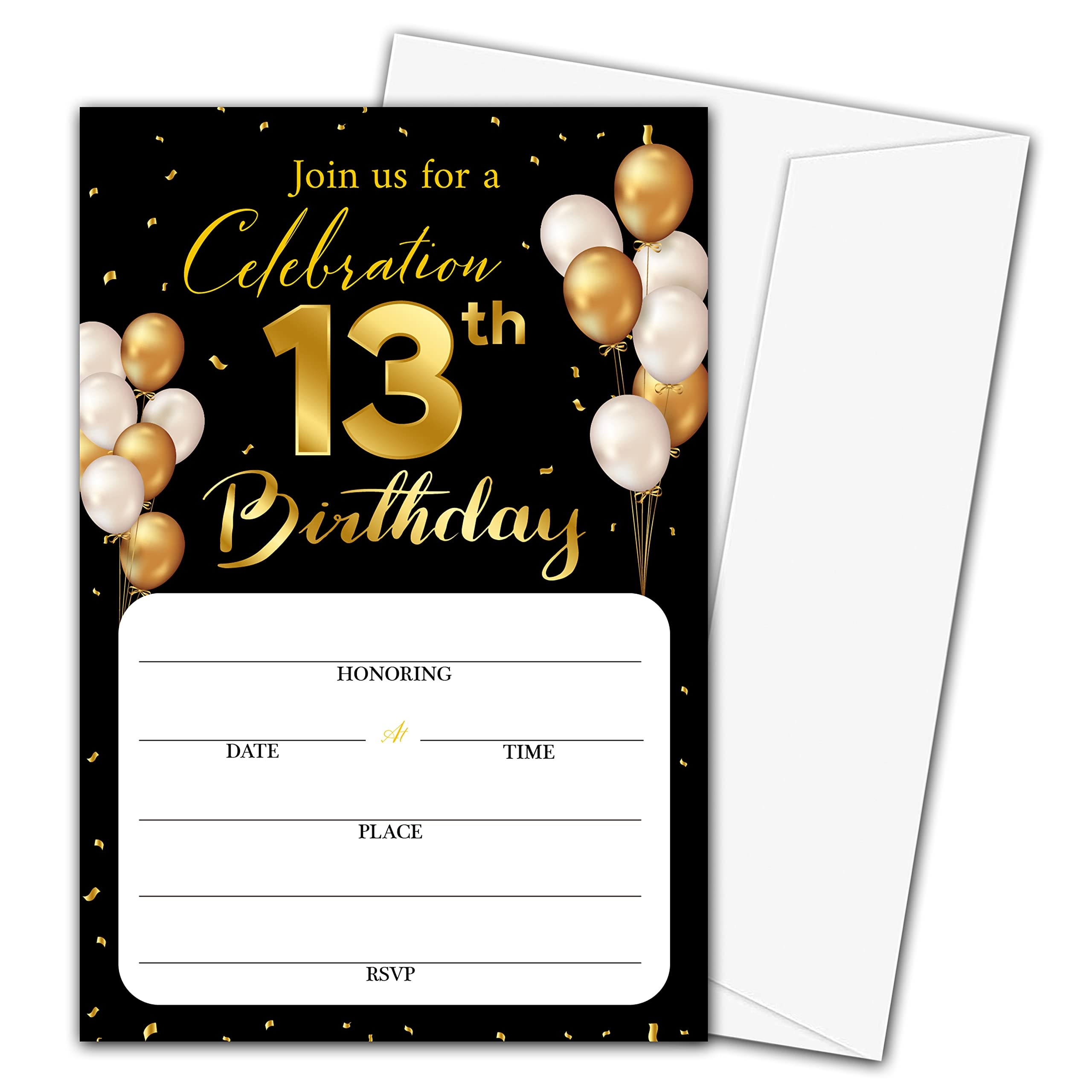 Free Printable Birthday Party Invitations For 13 Year Old Download 