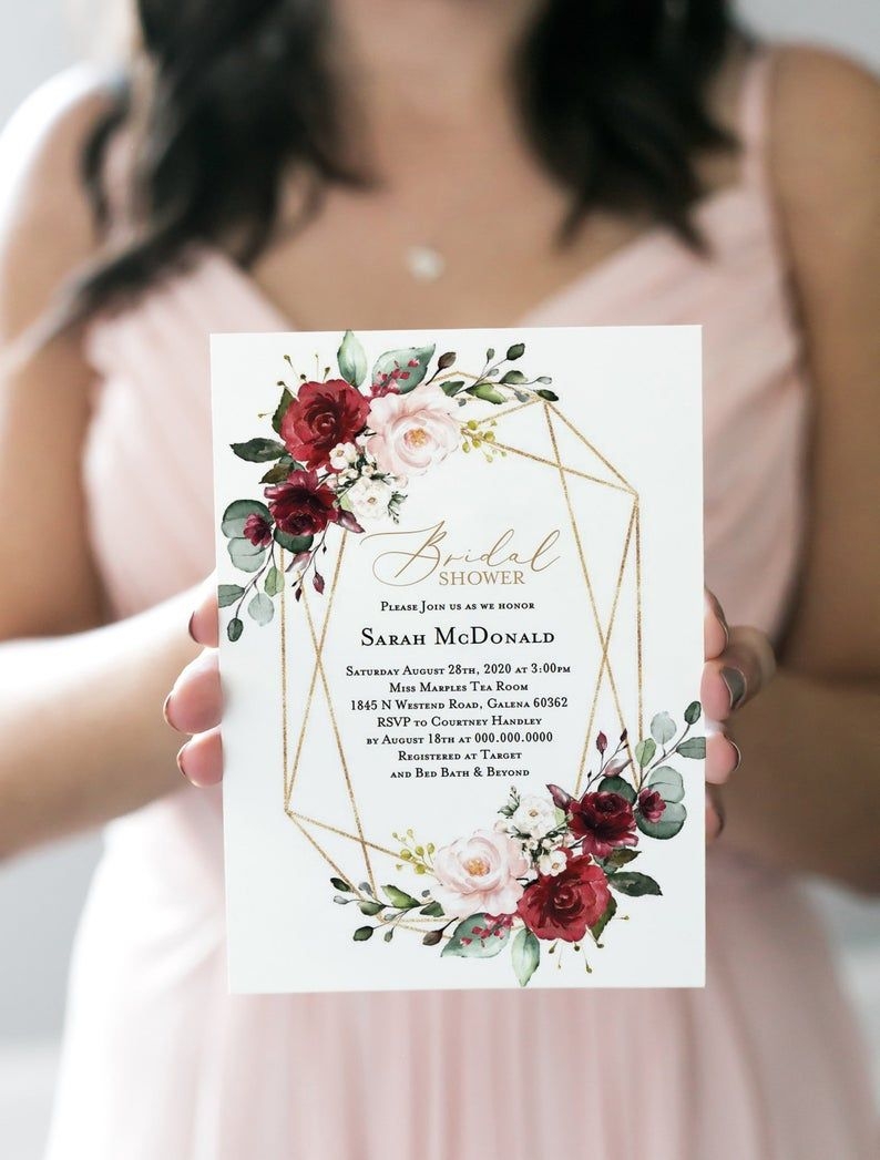 Free Printable Bridal Shower Templates