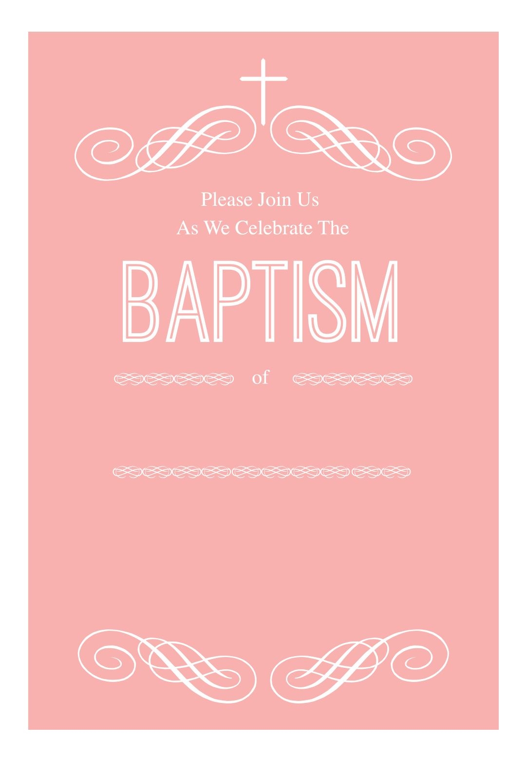 Free Printable Christening Cards Printable Calendars AT A GLANCE