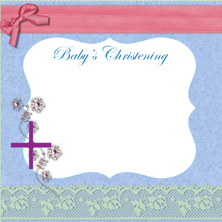 Free Printable Christening Invitations