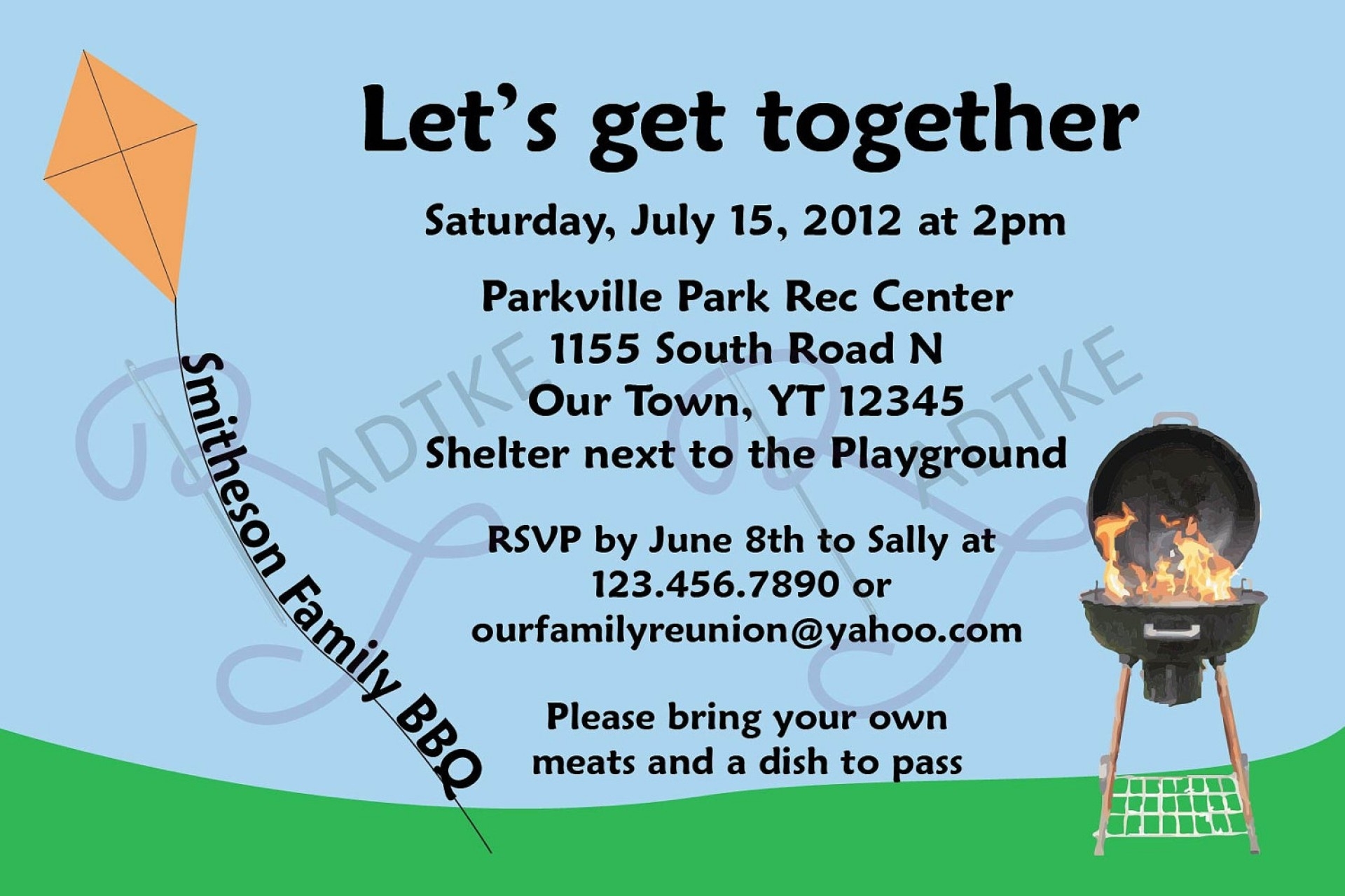 Free Printable Family Reunion Invitations Free Printable
