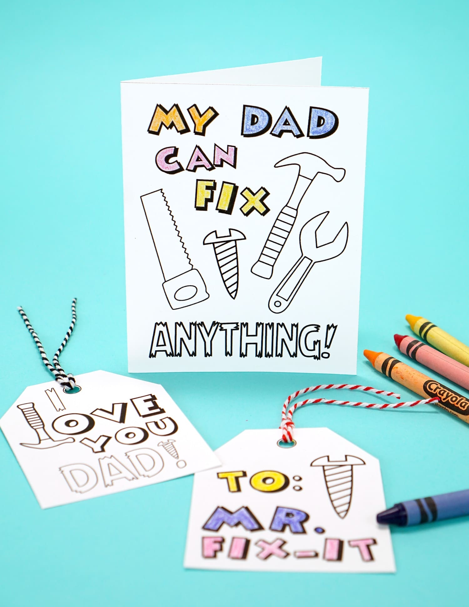 Free Printable Father S Day Card Craft For Kids Melissa Doug Blog 