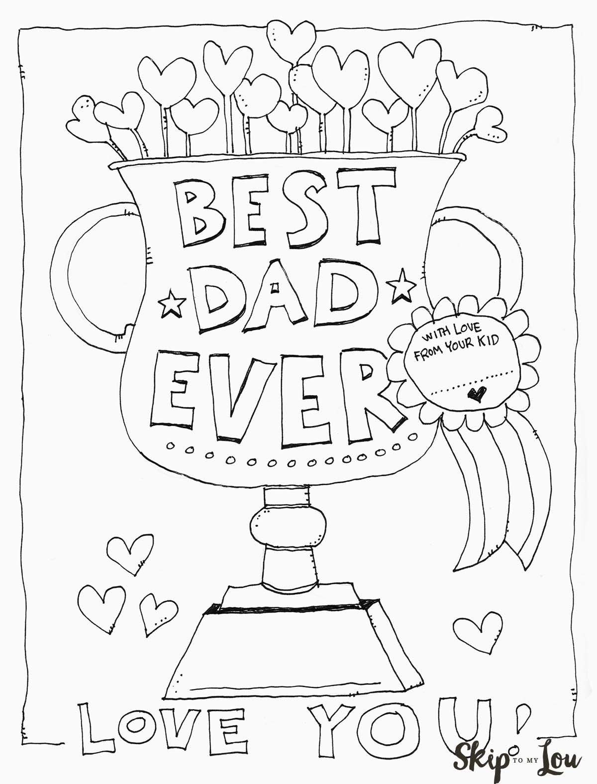 Free Printable Fathers Day Coloring Pages For Grandpa Free Printable