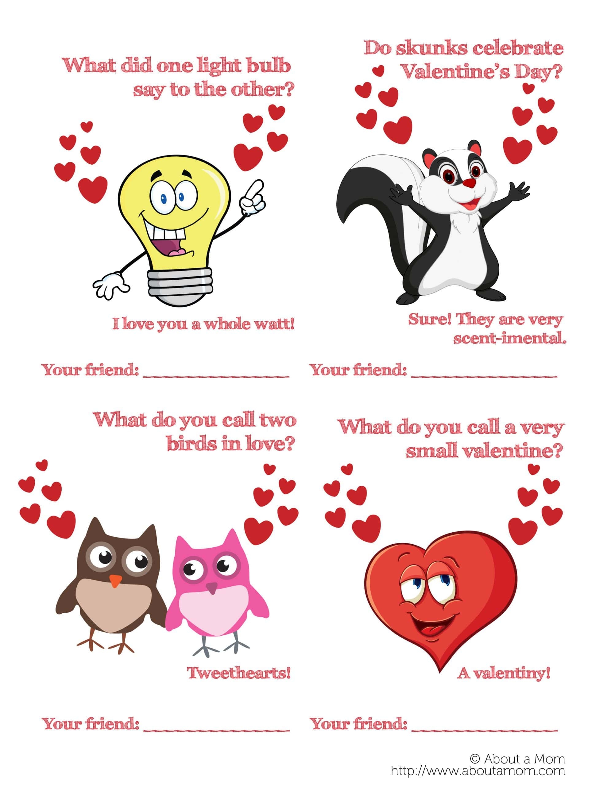 Free Printable Funny Valentine 39 s Day Cards About A Mom