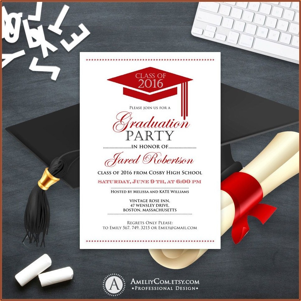 Free Printable Graduation Announcements 2020 Announcements Resume 