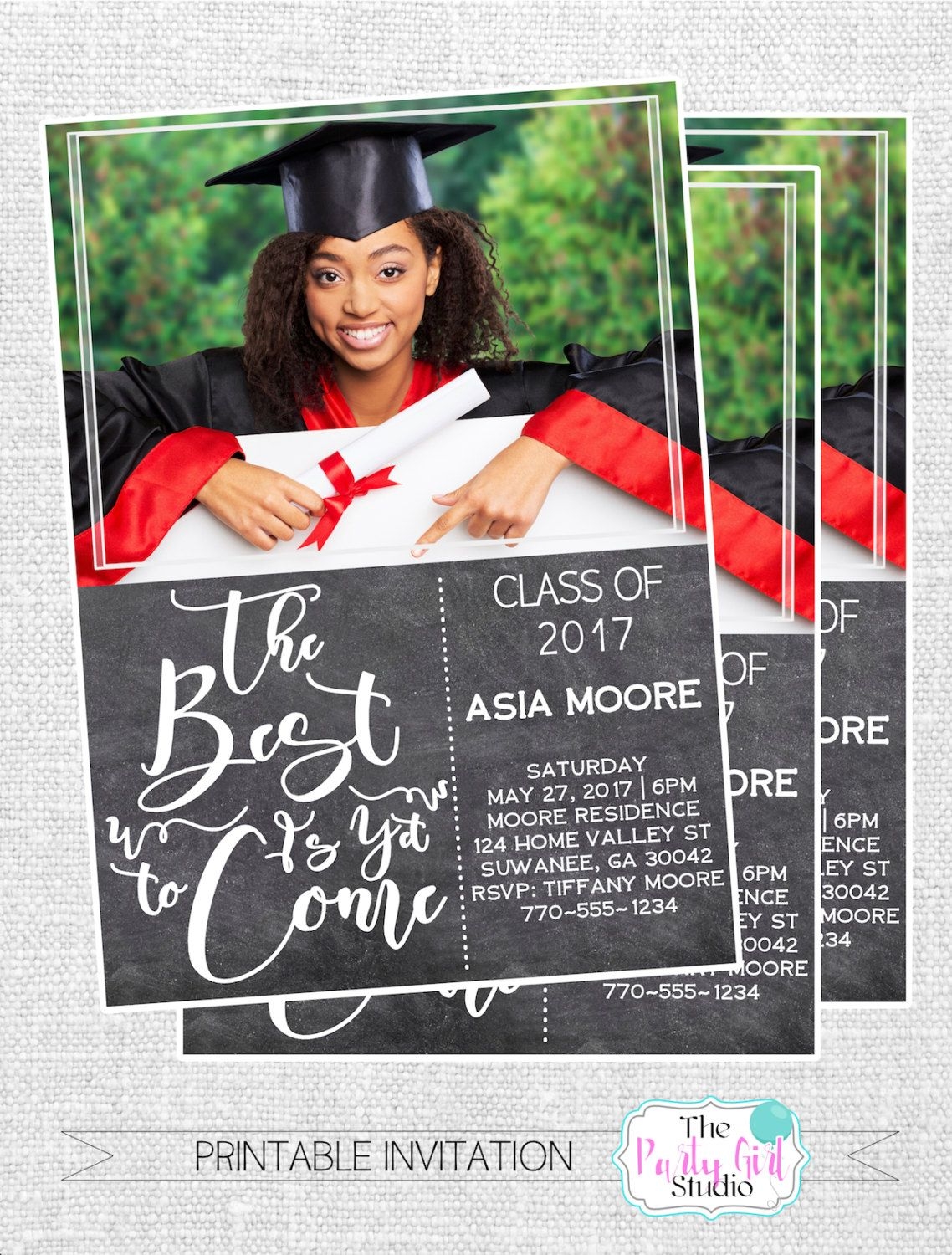 Free Printable Graduation Announcements 2024 Maxy Stepha