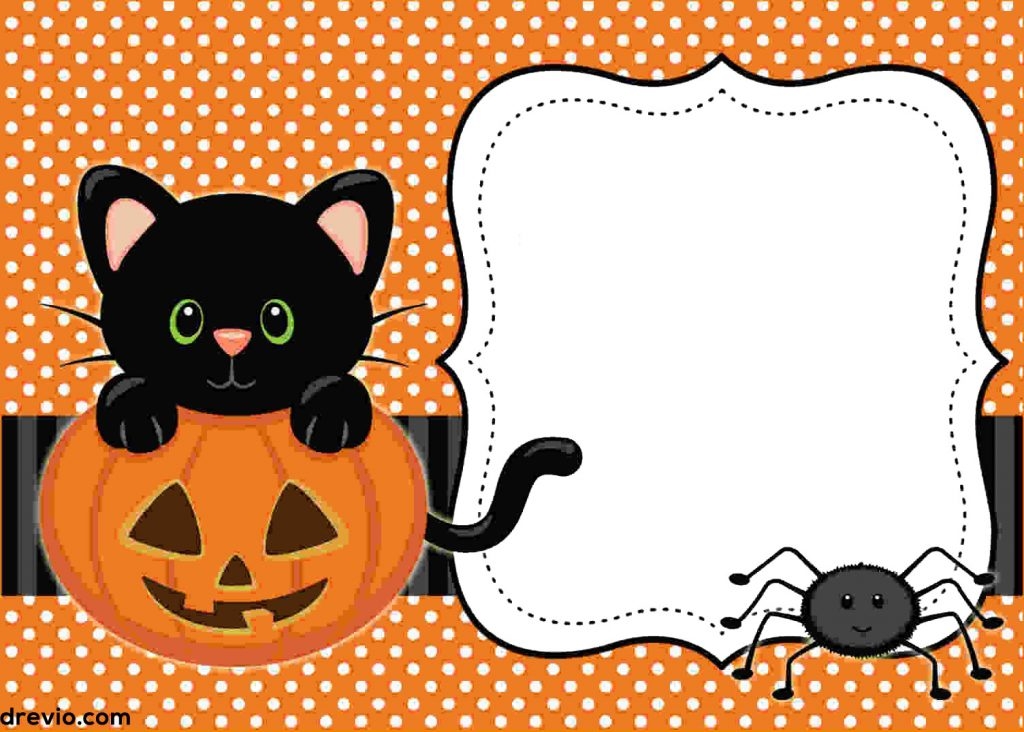 Free Printable Halloween Birthday Party Invitations Bagvania FREE