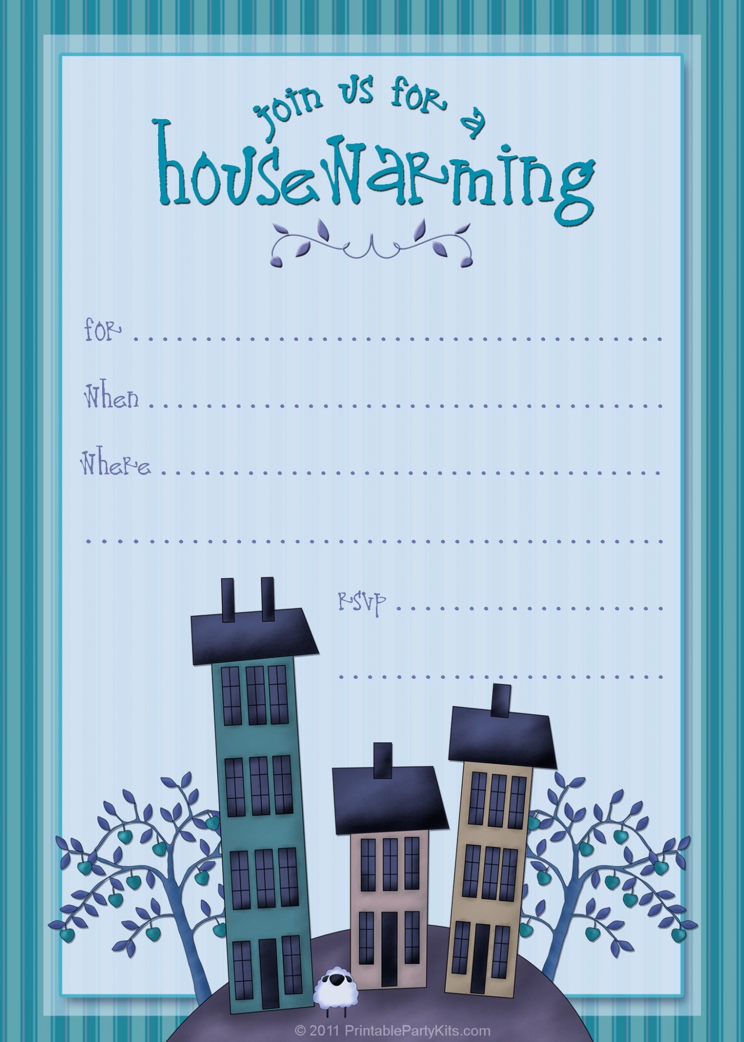 Free Printable Housewarming Invitation Template Printable Templates