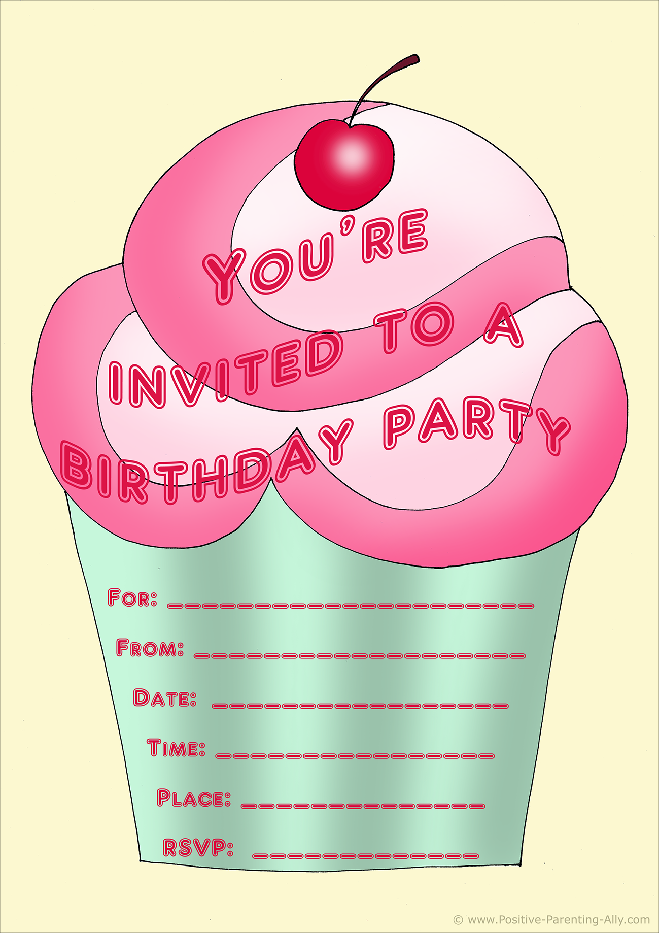 Free Printable Kids Birthday Invitations Free Printab Vrogue co