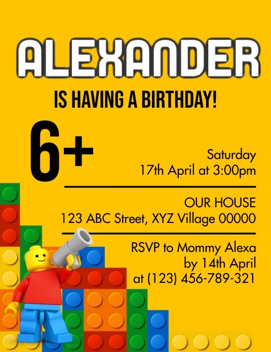 Free Printable Lego Birthday Party Invitations Download Free Printable 