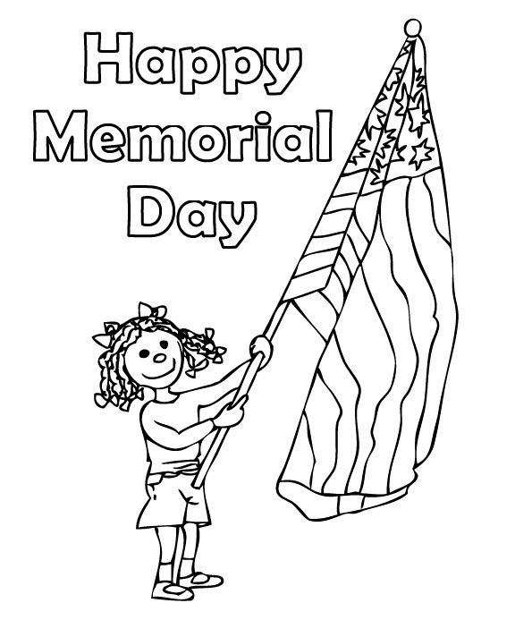 Free Printable Memorial Day Coloring Page Free Printable Coloring Pages