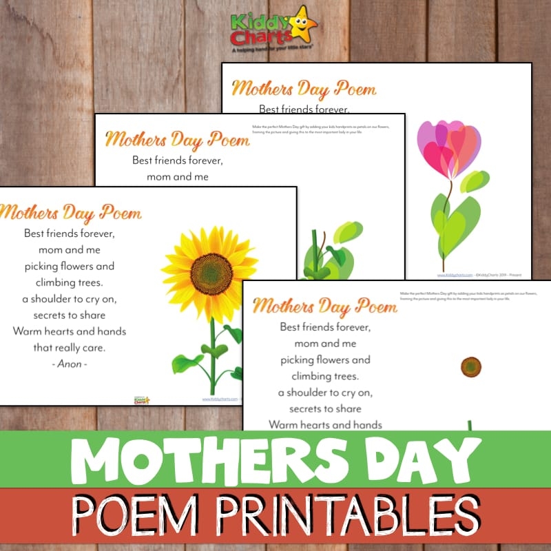 Free Printable Mothers Day Poems For Kindergarten Sitedoct