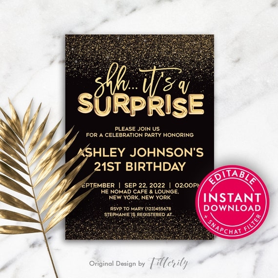 Free Printable Party Invitations Etsy Download Free Printable Party 