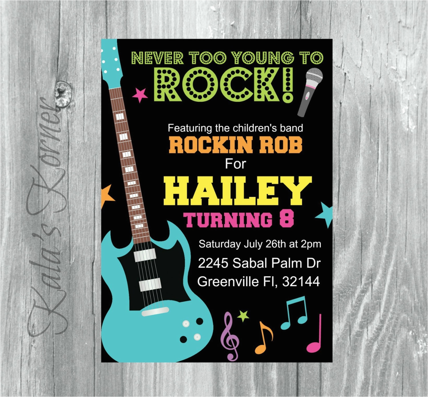 Free Printable Rock And Roll Invitation Templates Pri Vrogue co