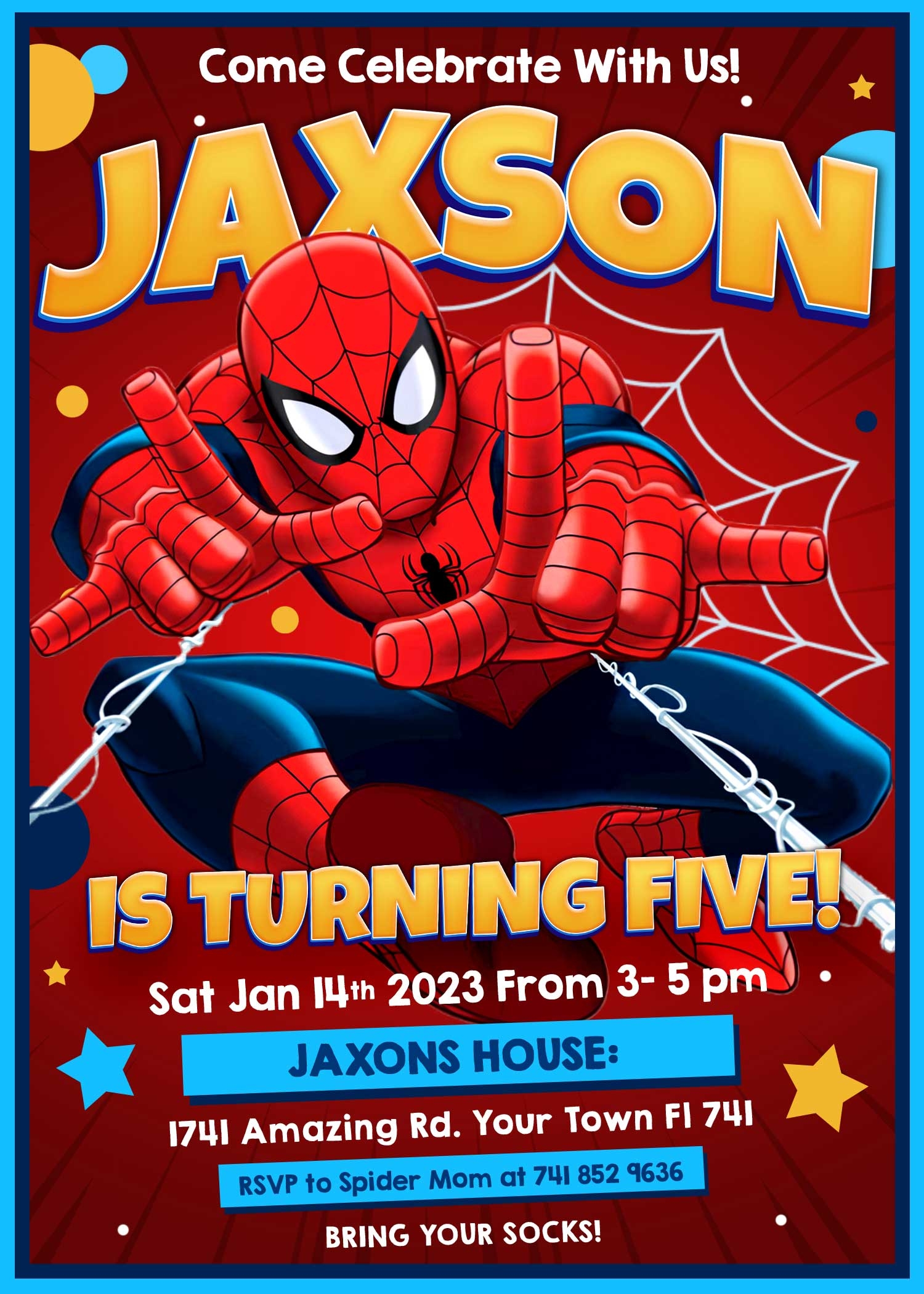 Free Printable Spiderman Invitations Free Printables Hub