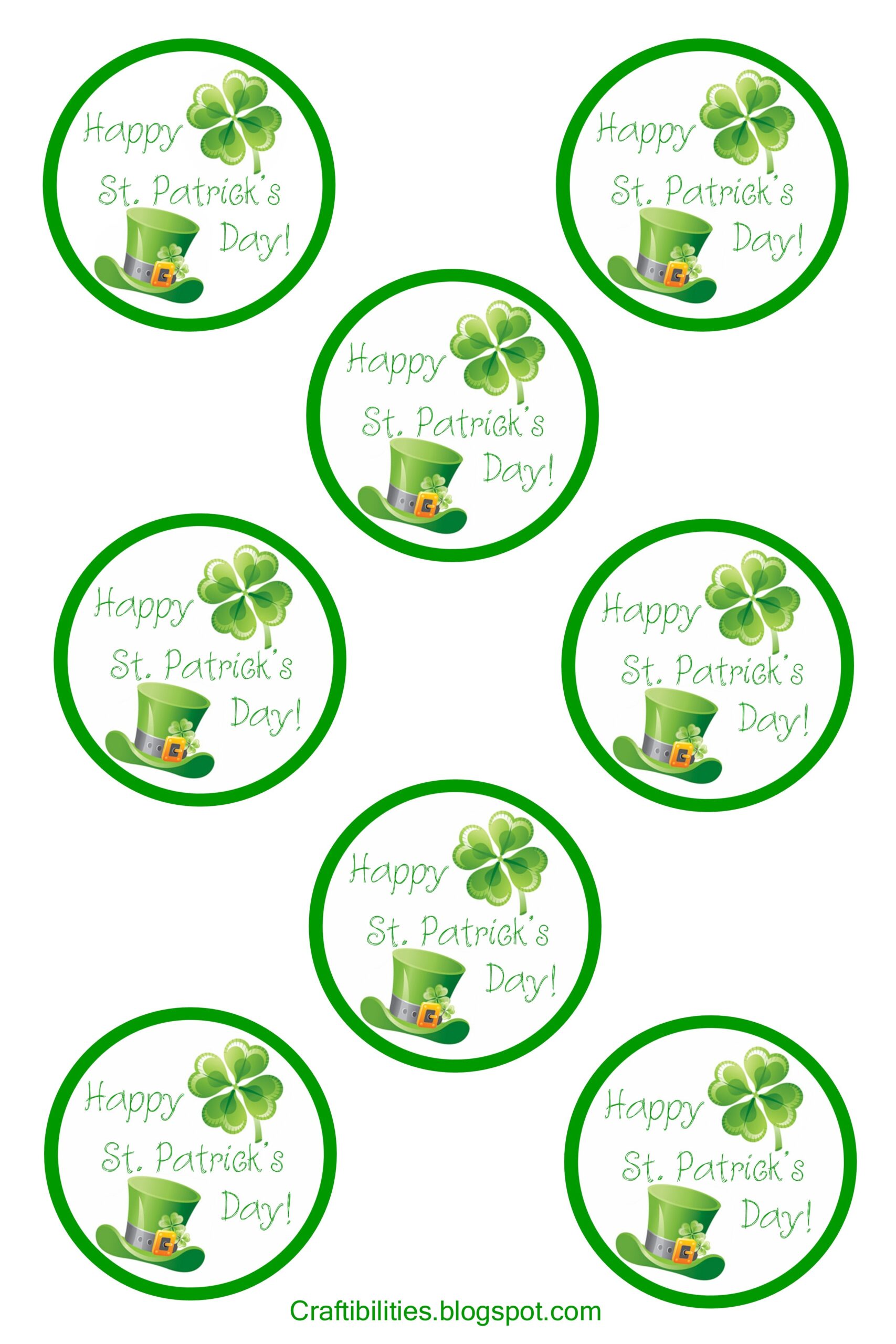 Free Printable St Patrick 39 s Day Templates