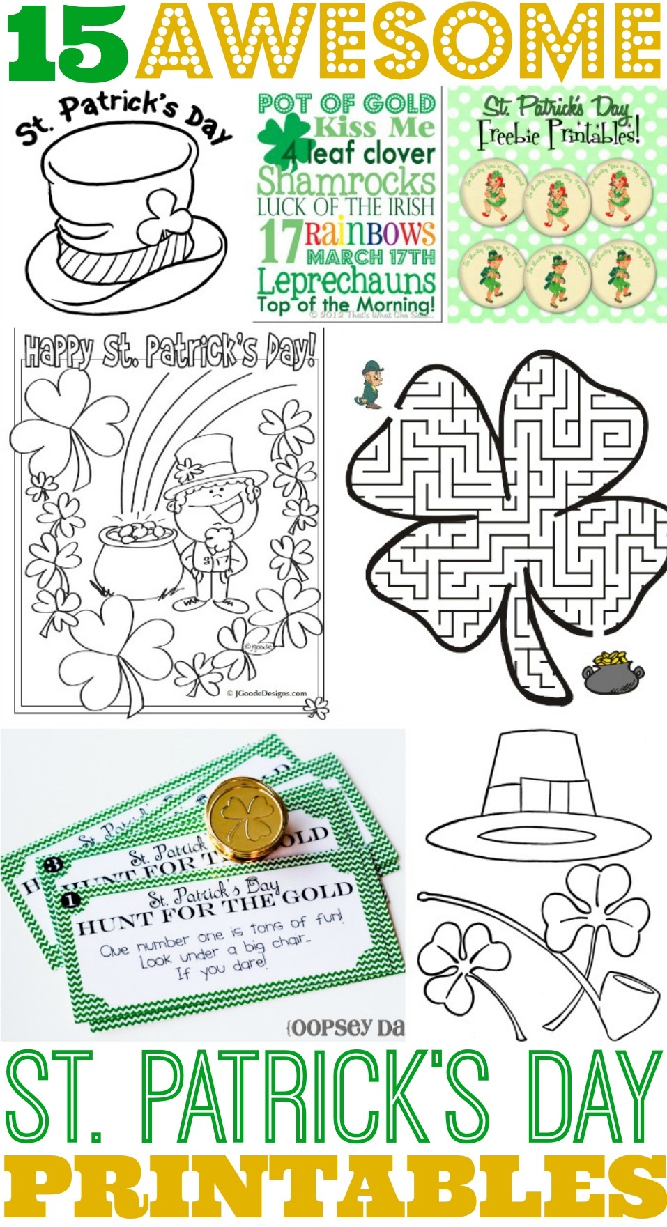 Free Printable St Patrick s Day Worksheets Printable Worksheets