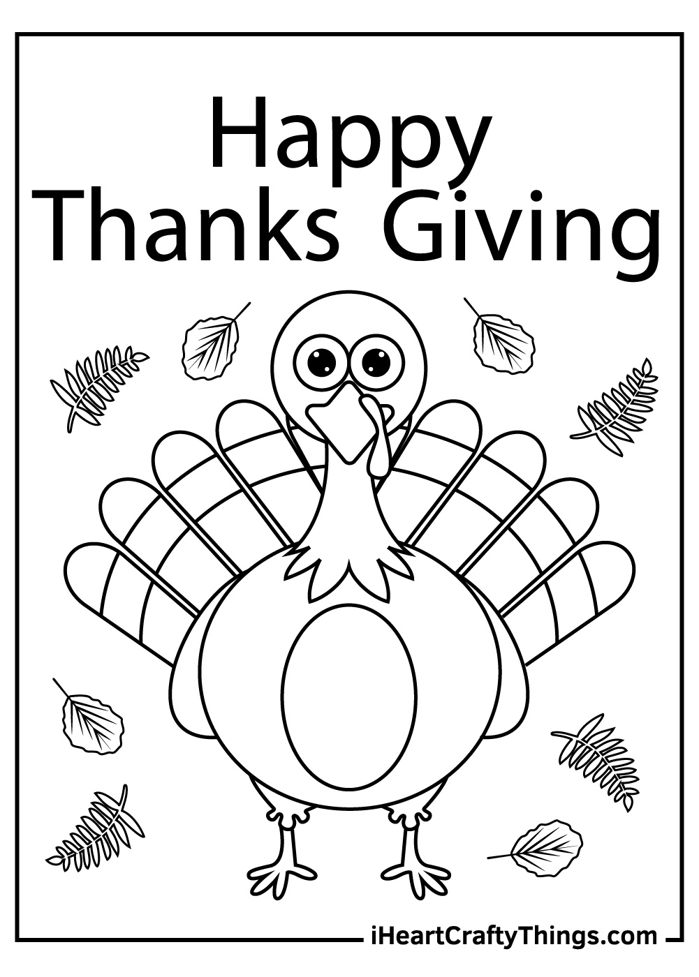 Free Printable Thanksgiving Day Coloring Pages