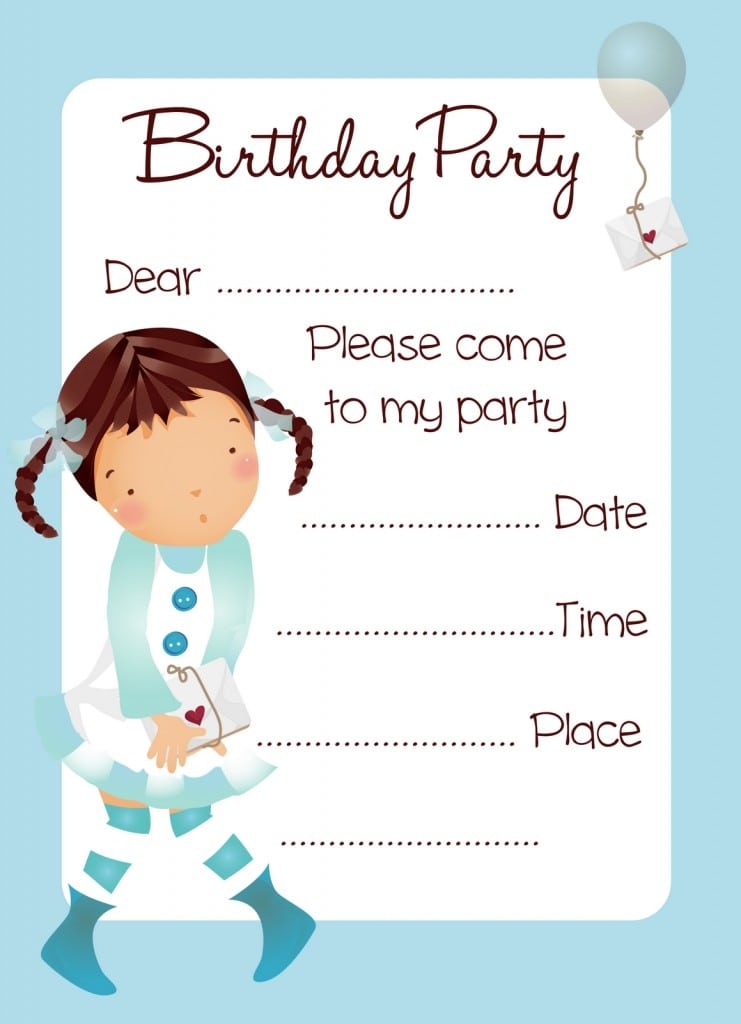 Free Printable Tinkerbell Birthday Party Invitations