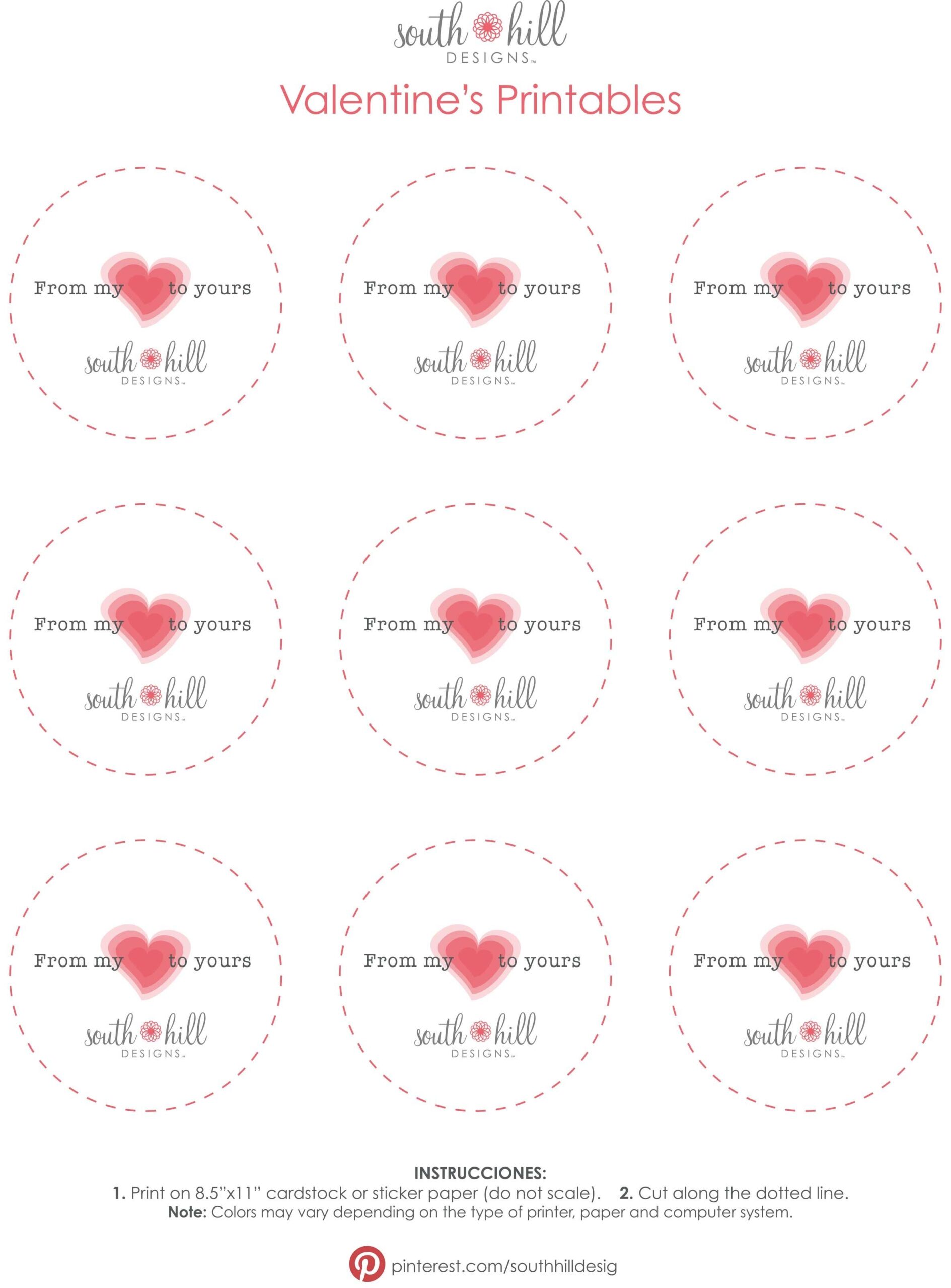 Free Printable Valentine 39 s Day Gift Tags