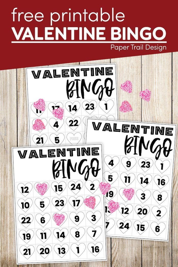 Free Printable Valentine S Day Bingo Artofit