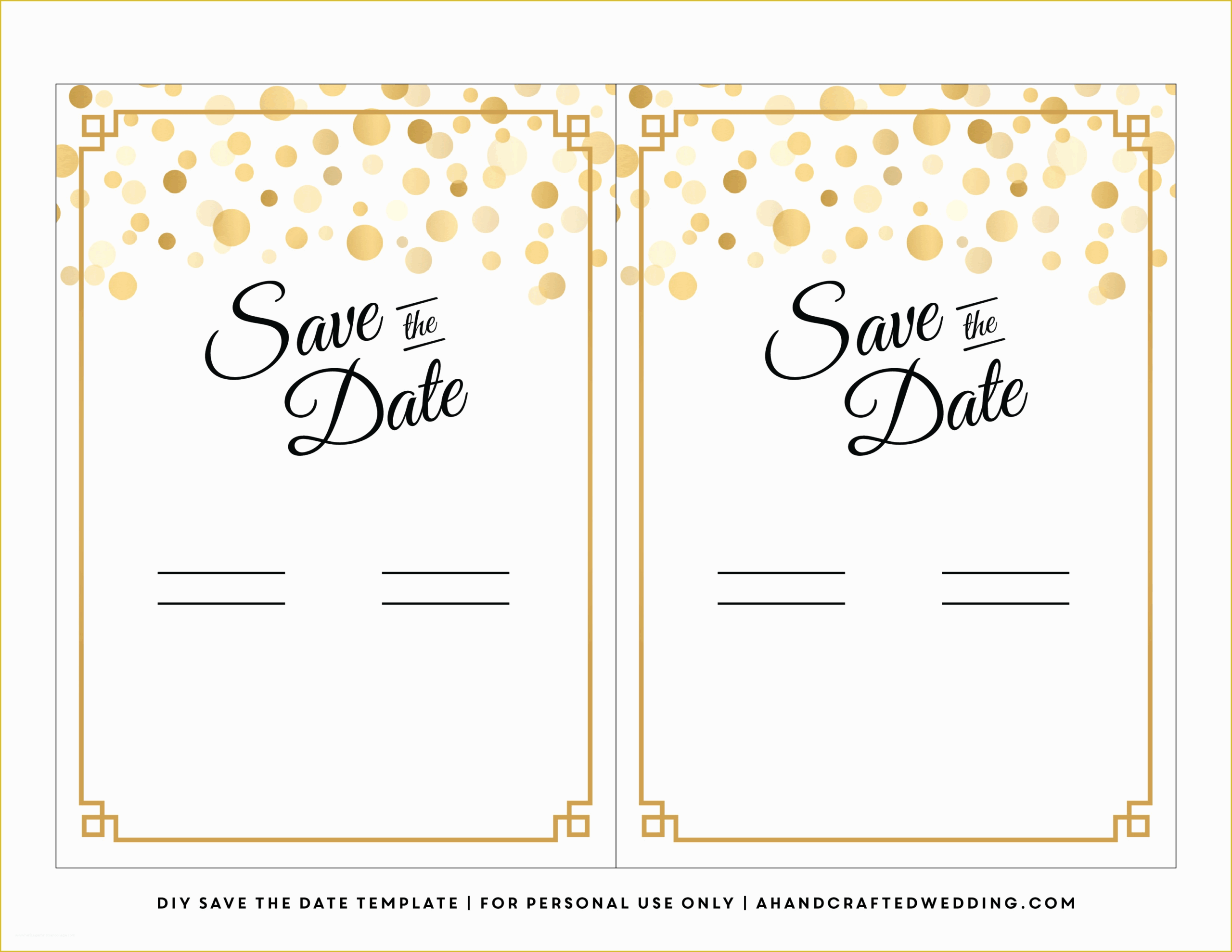 Free Save The Date Templates Of 7 Best Of Diy Save The Date Template 