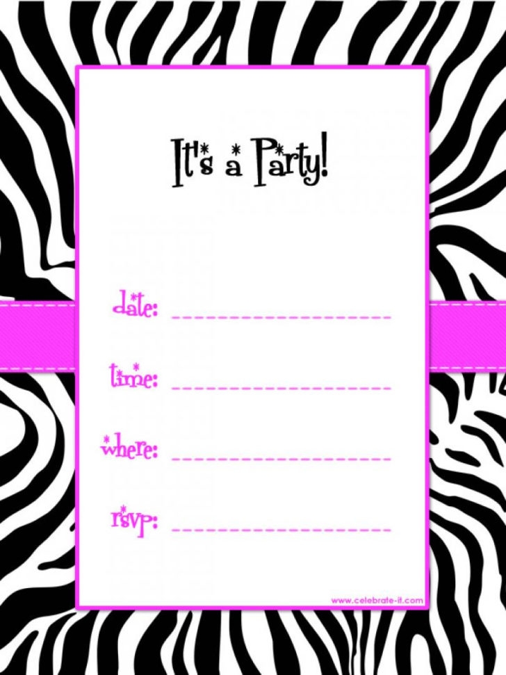 Free Teenage Birthday Invitation Template Birthday Invitations FREE 