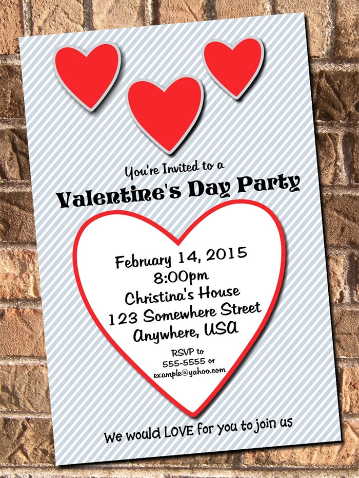 Free Valentine Invitation Templates Printable Templates Free
