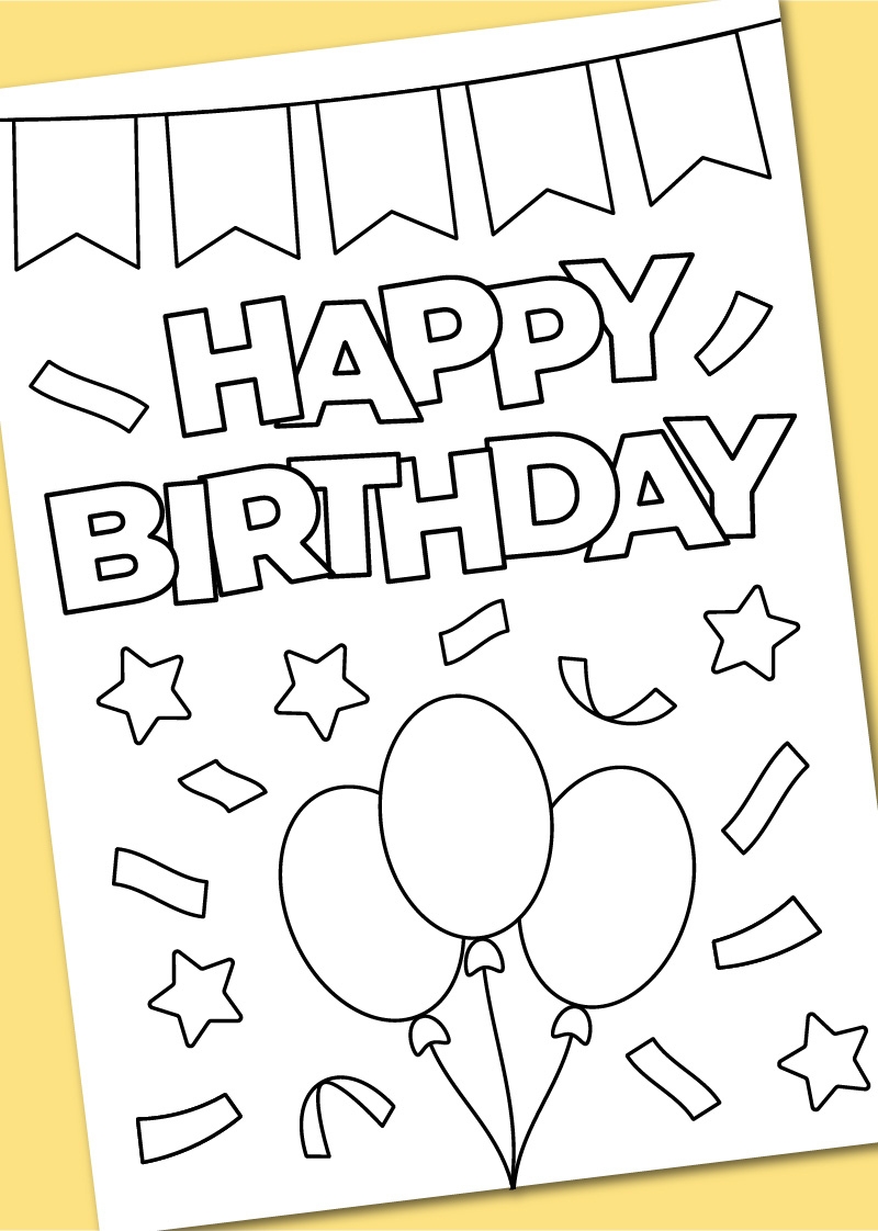 Friend Birthday Cards Printable