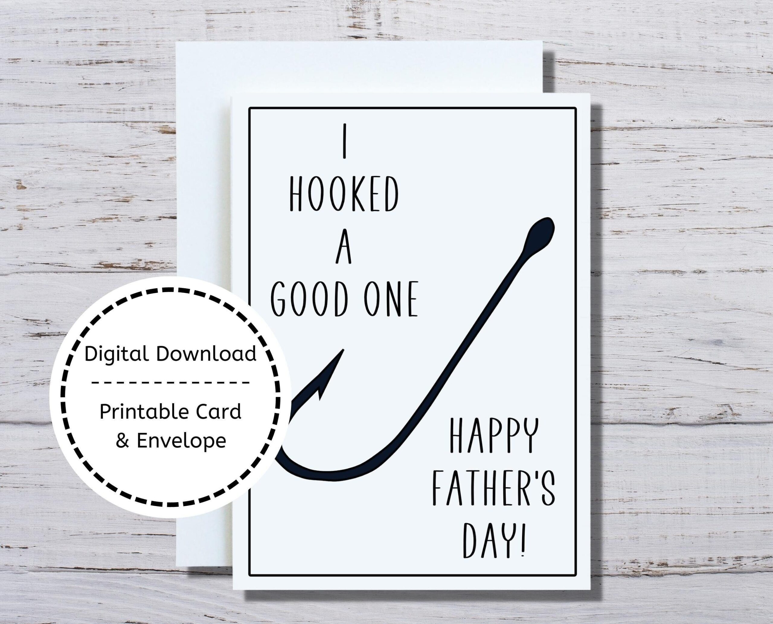 Funny Fathers Day Card Printable Fathers Day Card Fishing Fathers Day 