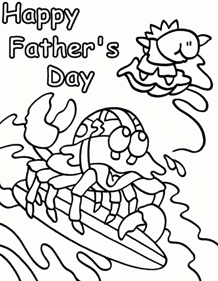 Get This Happy Father 39 s Day Coloring Pages Printable 1bn60
