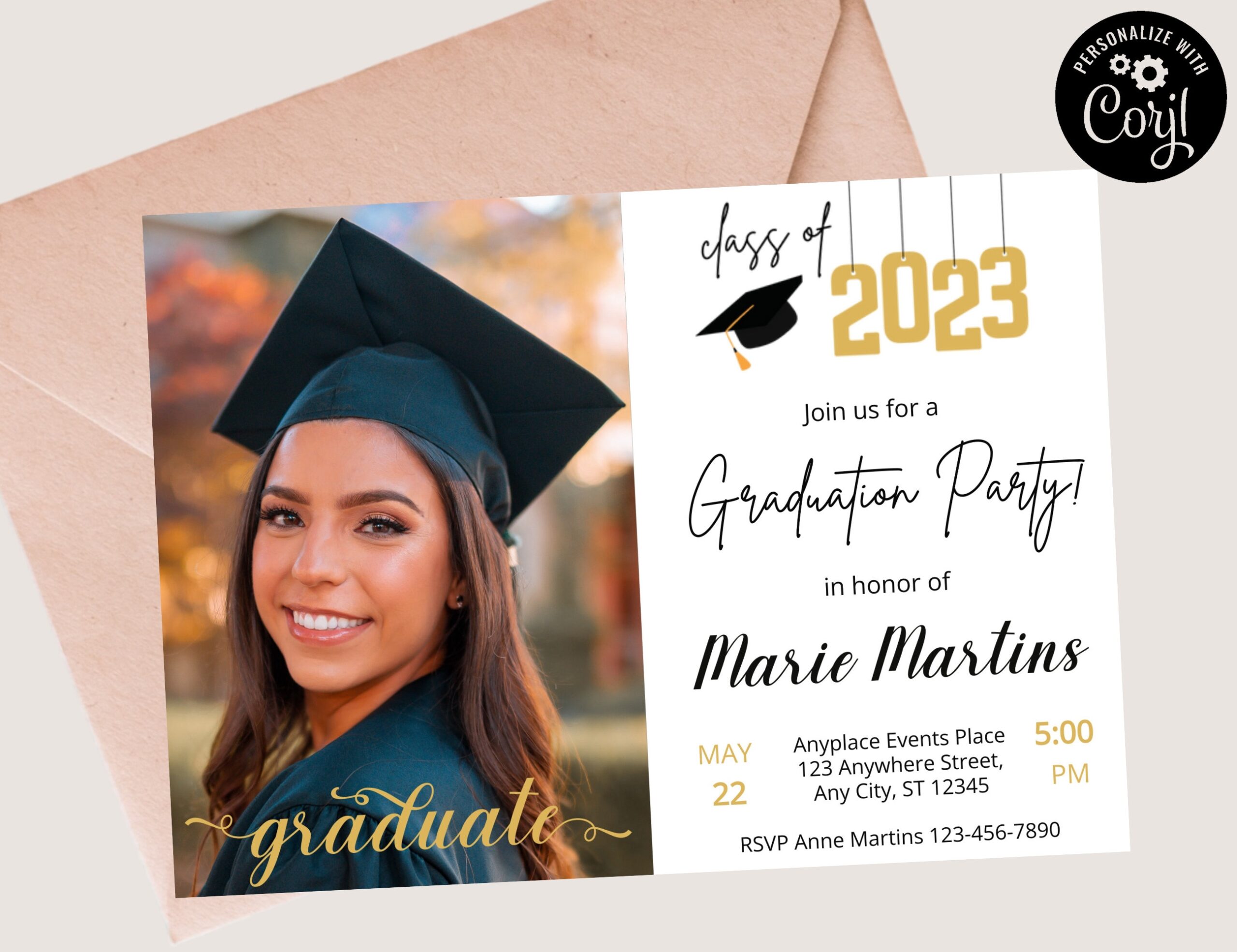Grad Party Invites 2025 Teresa Yin