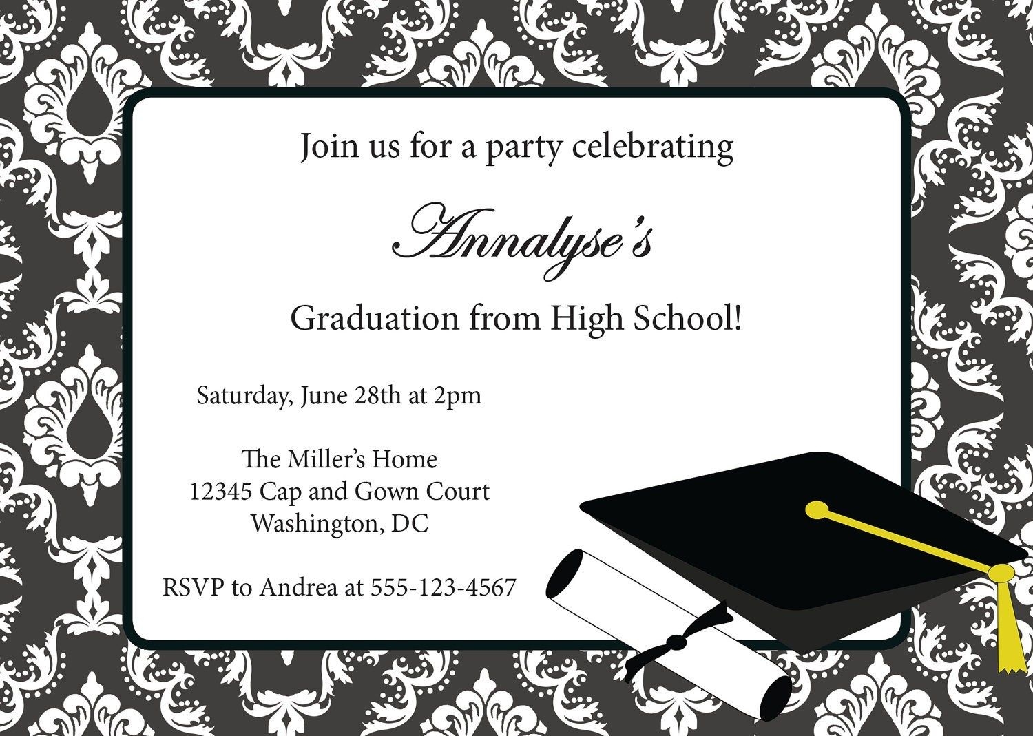 Graduation Announcements Printable Printable New Year Banners