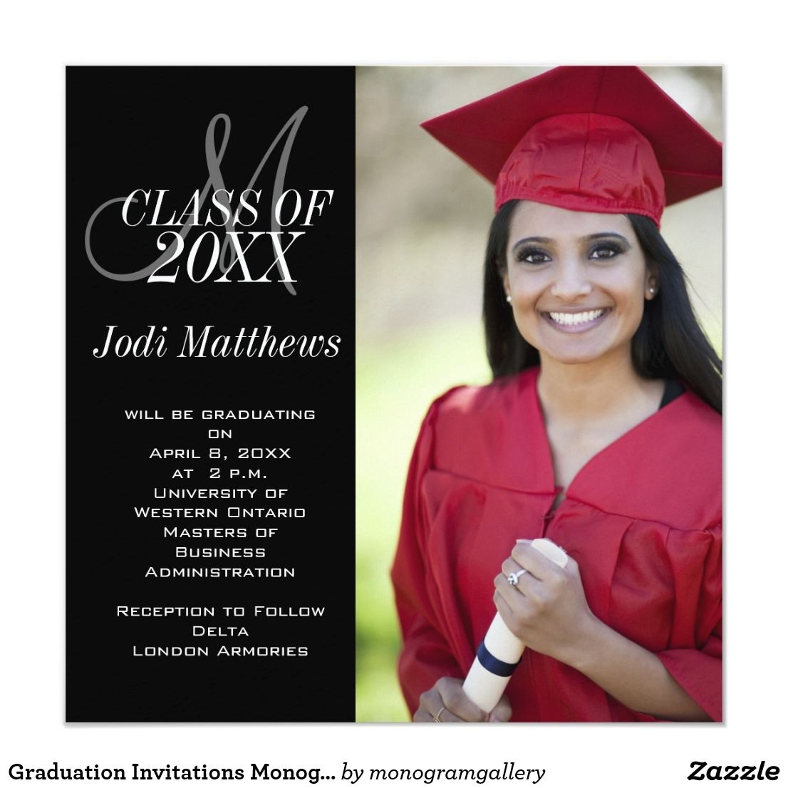Graduation Invitations 2025 Templates Dennise Acker