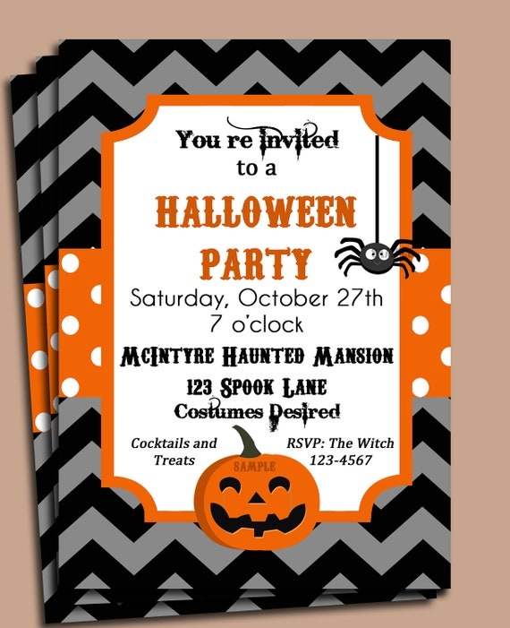 Halloween Invite Templates