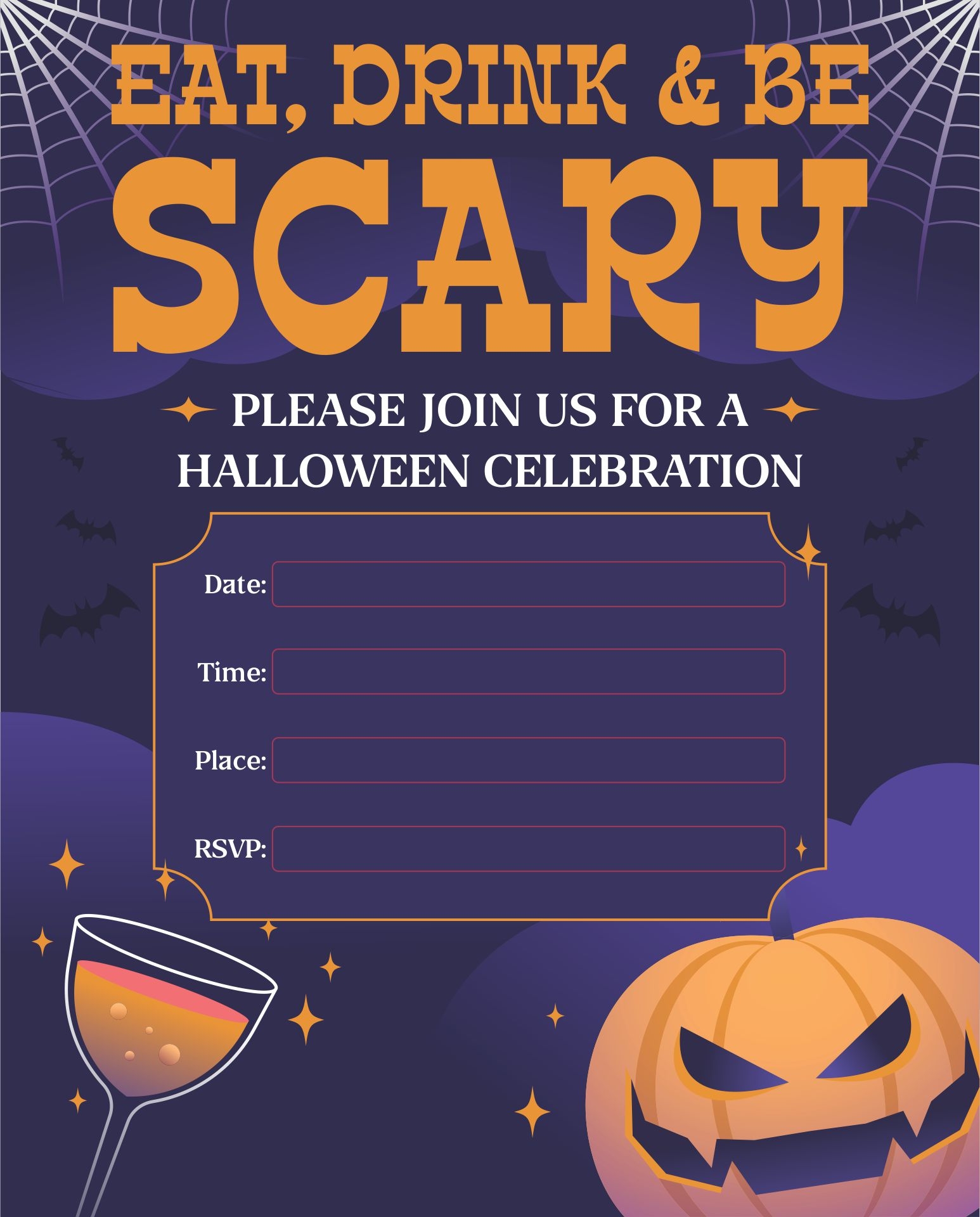Halloween Invite Templates