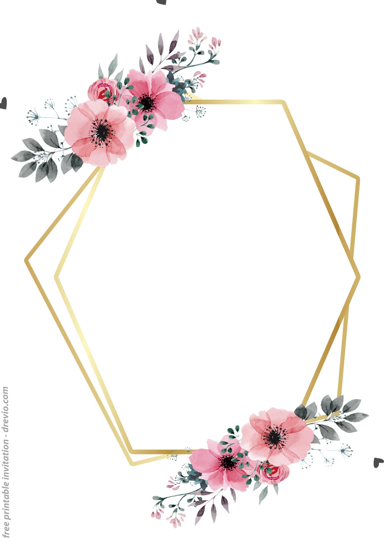 Invitation Templates Free Printable Printable Calendar