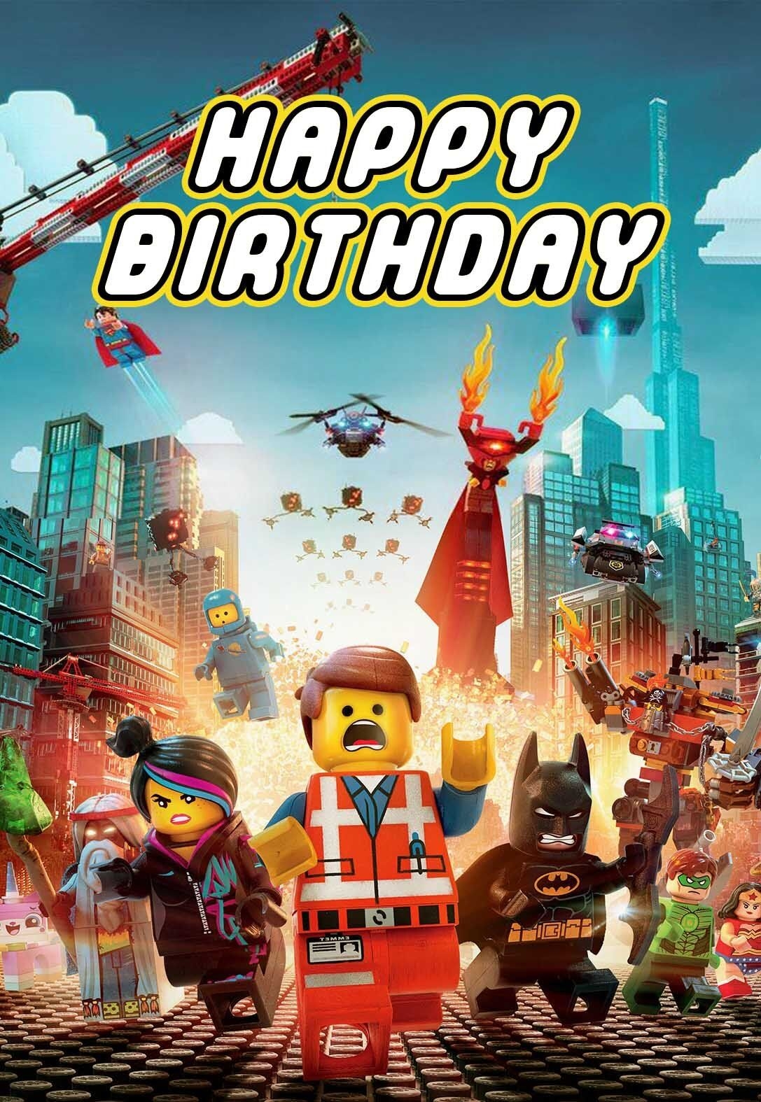 Lego Birthday Card Printable Printable Template Calendar