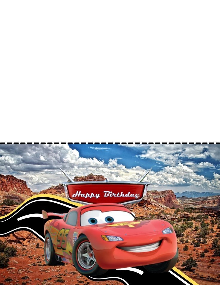 Lightning Mcqueen Kids Cards Diy Gifts Birthday Cards Card Stock 