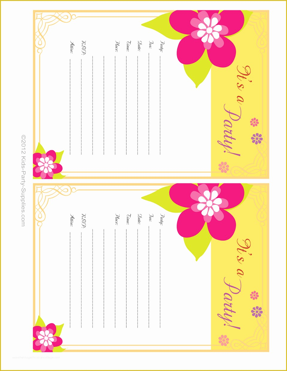 Luau Invitations Templates Free Of Printable Luau Invitations Templates 