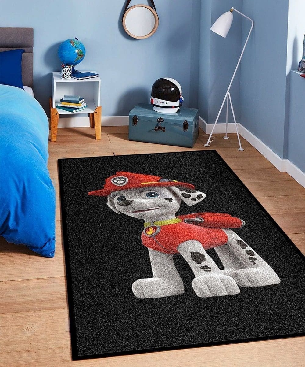 Marshall Paw Patrol Printed Rug Custom Rugs And Logo Mats