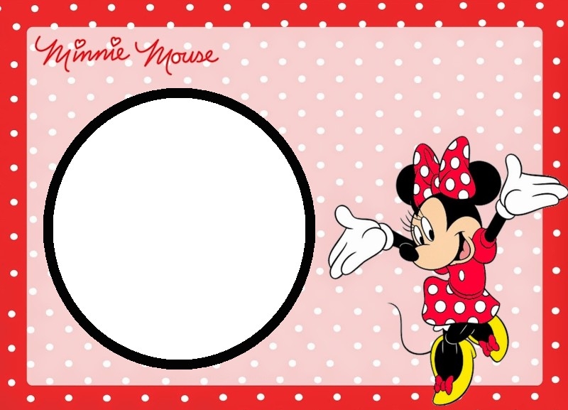 Minnie Mouse Free Template Invitations Online