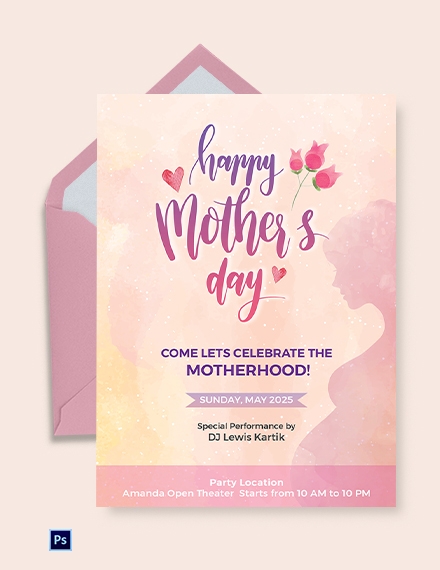 Parent 39 s Day Invitation Template Word Apple Pages PSD Publisher 