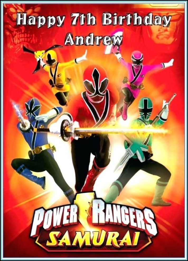 Power Rangers Invitations Template Free Template 1 Resume Examples 