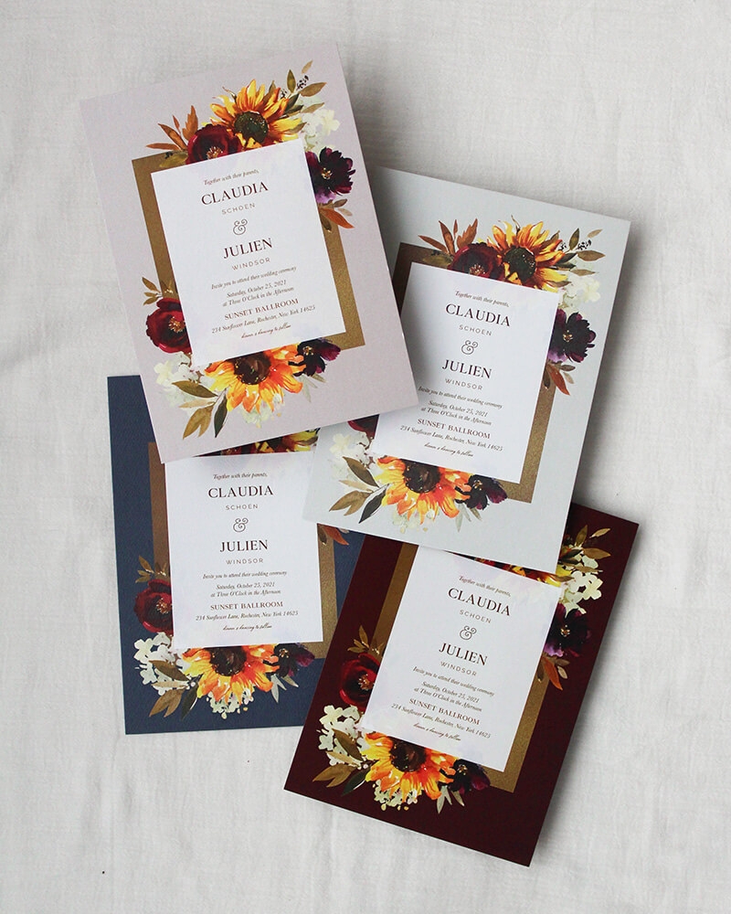 Print Custom Invitations Online CatPrint