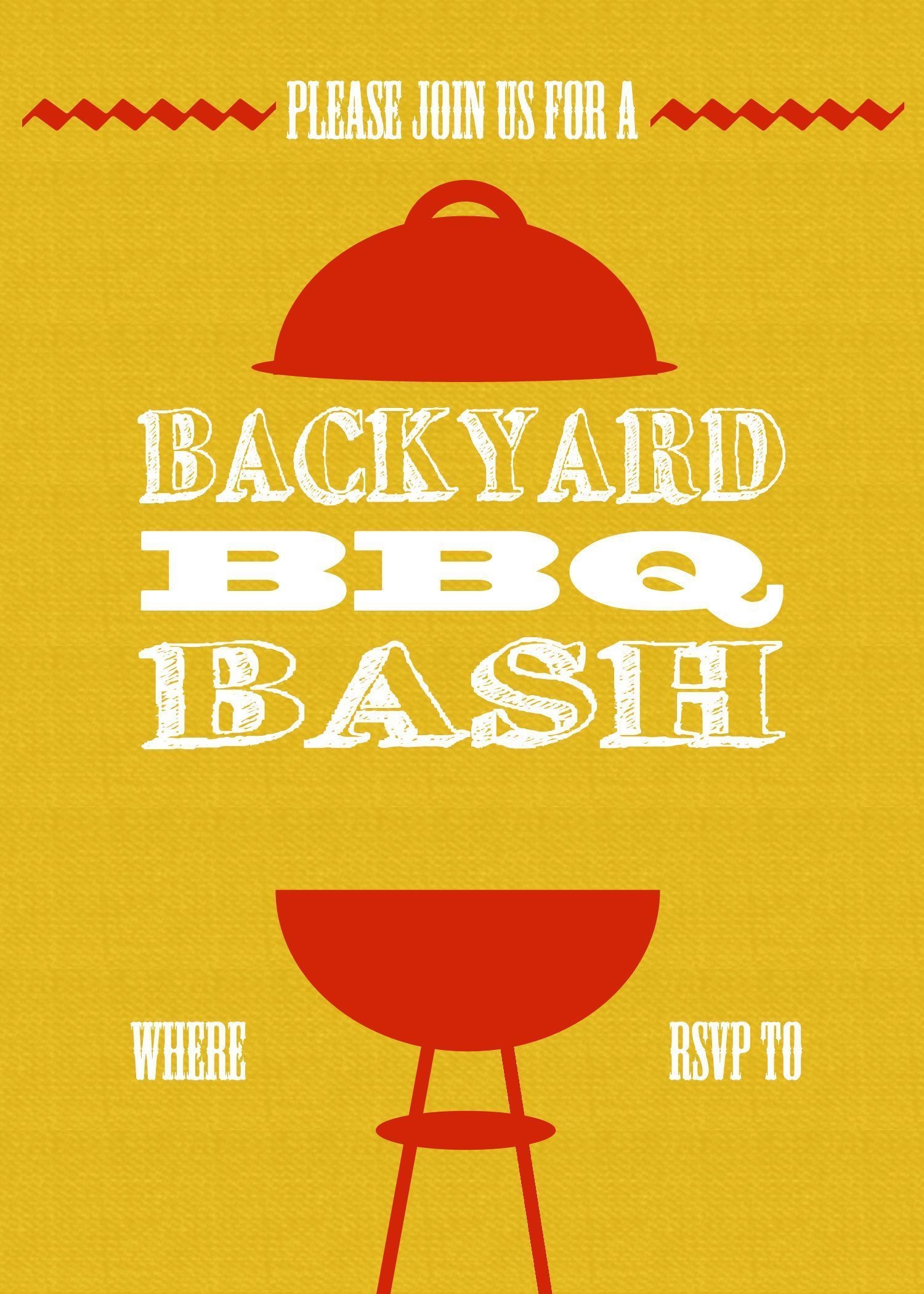 Printable Bbq Invitations Printable Word Searches