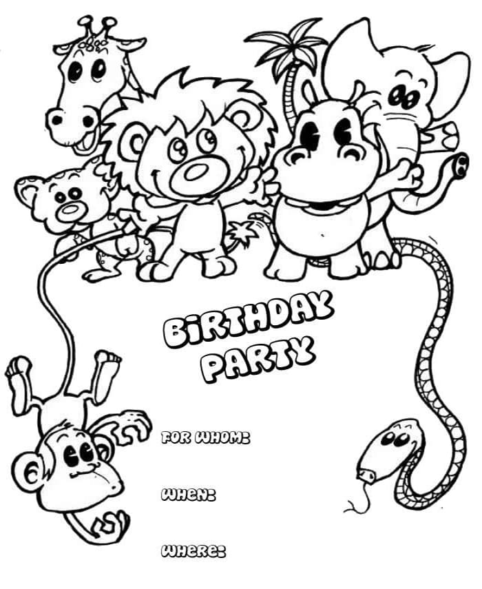 Printable Birthday Invitations Free Download And Print For You 
