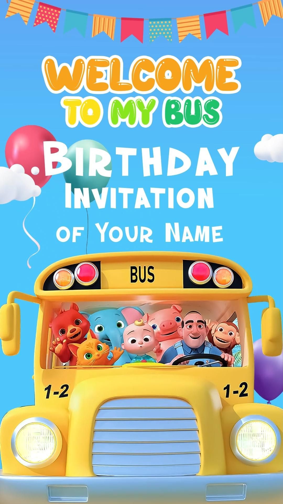 Printable Cocomelon Invitation Farm1 fieldagent